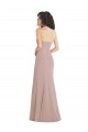 Discount Sweetheart Stretch Crepe Dusty Pink Long Evening Dresses UK