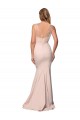 Discount Low Back Sweetheart Stretch Crepe & Tulle Nude Long Evening Dress UK